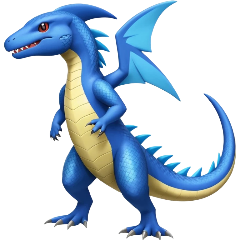 Latios-Gabite-Croconaw-Salandit-Helioptile-fusion (full body) emoji