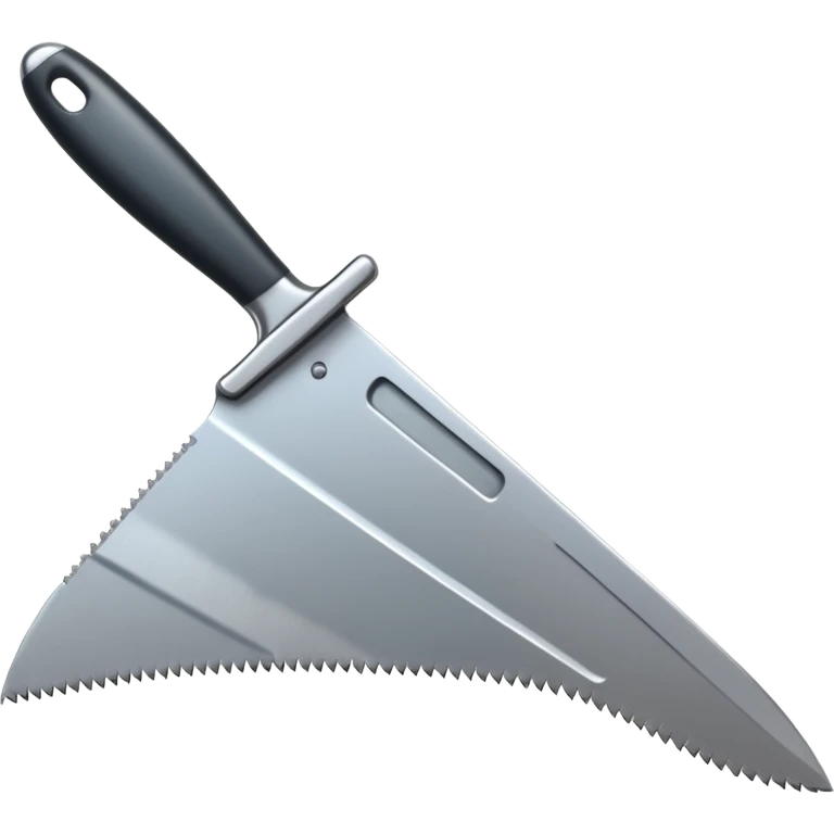 Saw with sharp blade emoji