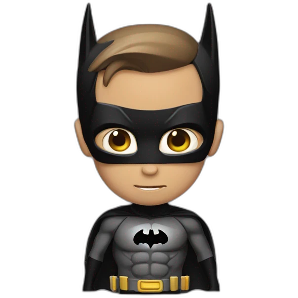 Bat man emoji