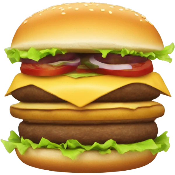 Cheeseburger planet emoji