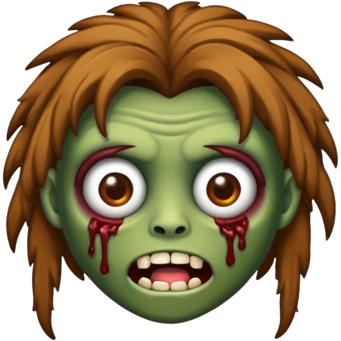 Faça um emoji de zumbi que se pareça comigo. emoji