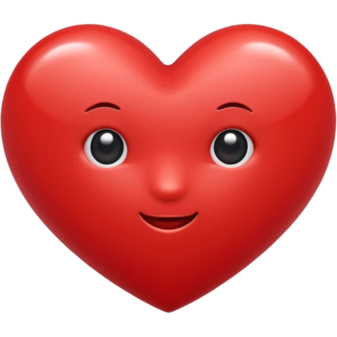 Cute heart  emoji