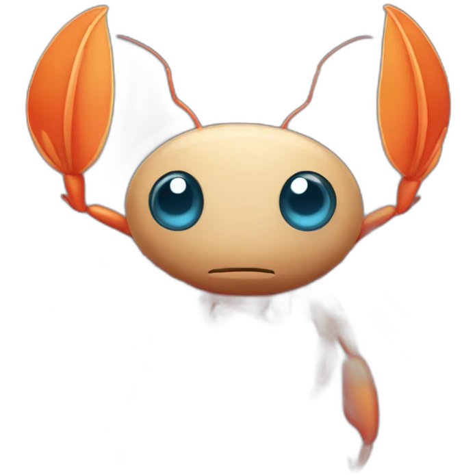flying crustacean chiri chiri emoji