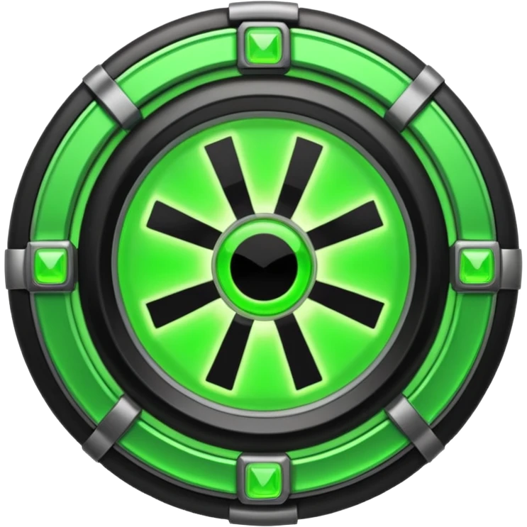 The Omnitrix from Ben 10 emoji