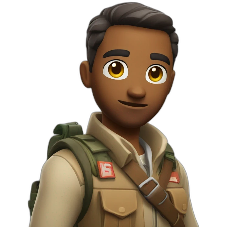 Scout fortnite caractere emoji