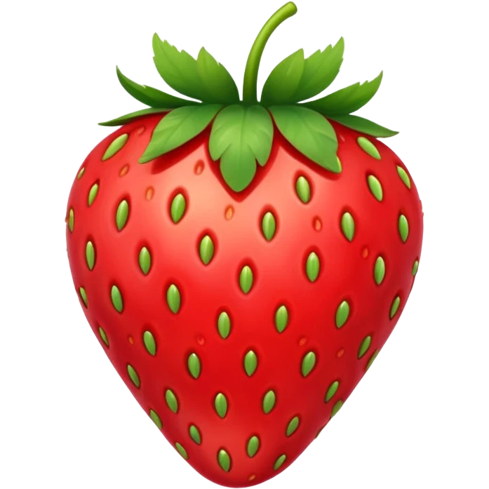 red strawberry emoji