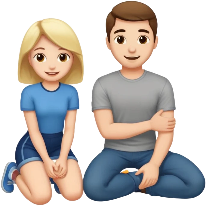 can u do a girl on her knees in front of her boyfriend  emoji