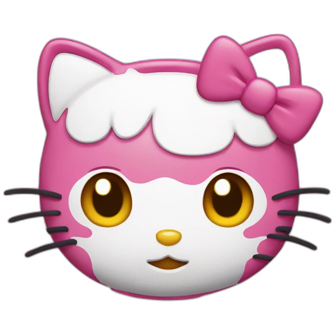 Hello kitty personage emoji