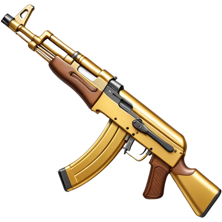 gold ak47 emoji