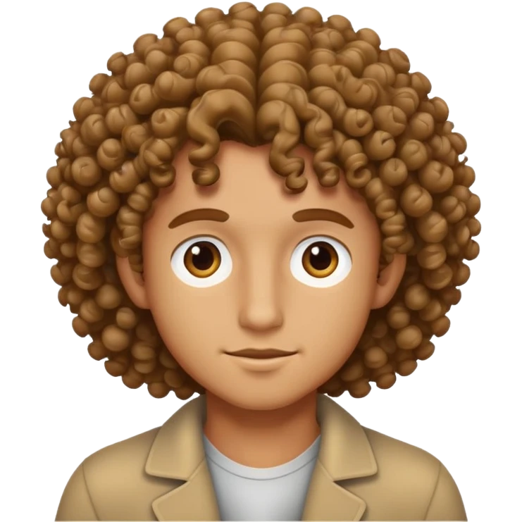 Jman curly emoji