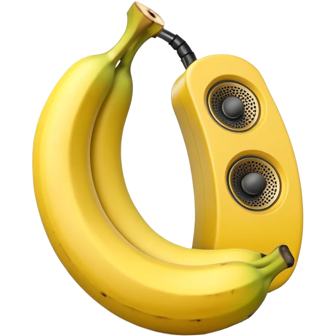 banana speakers emoji