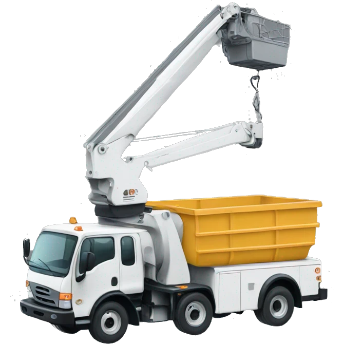 Bucket truck emoji