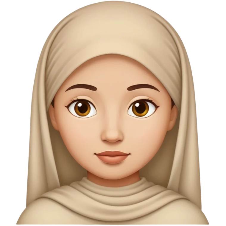 Ay'a benzeyen Yuvarlak yüzlü kadın  emoji