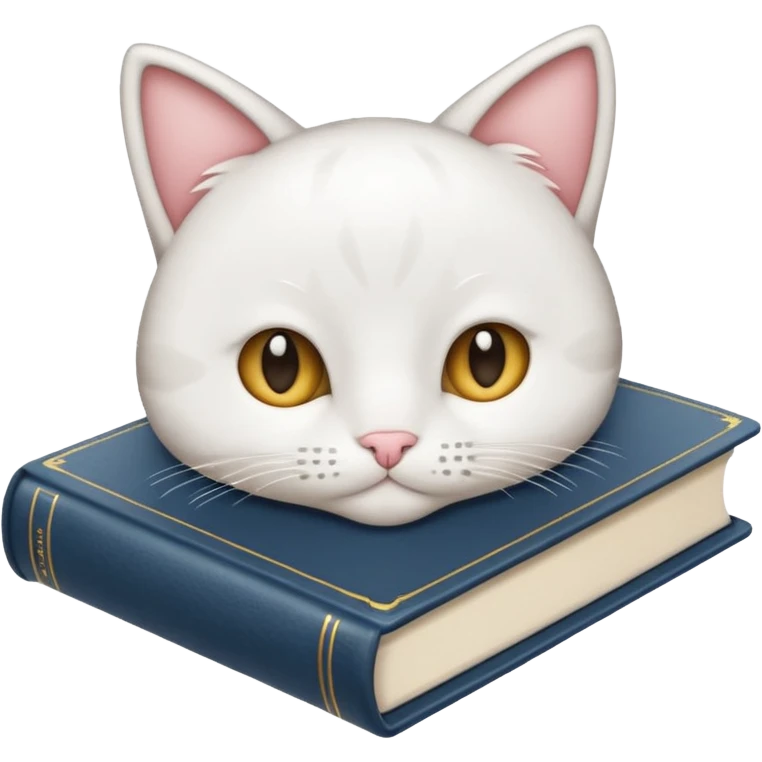 preciso de um livro com um gatinho na capa emoji