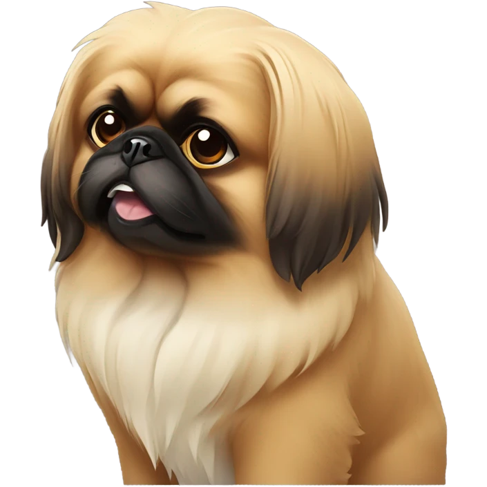pekingese  emoji