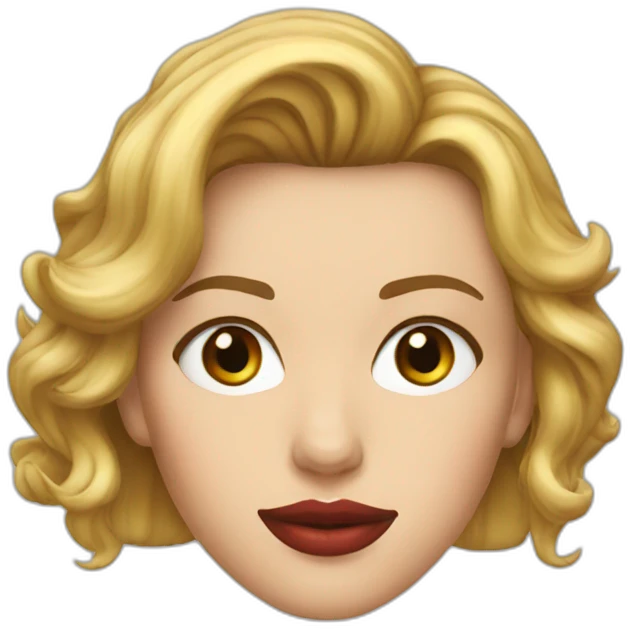 Scarlett Johansson emoji