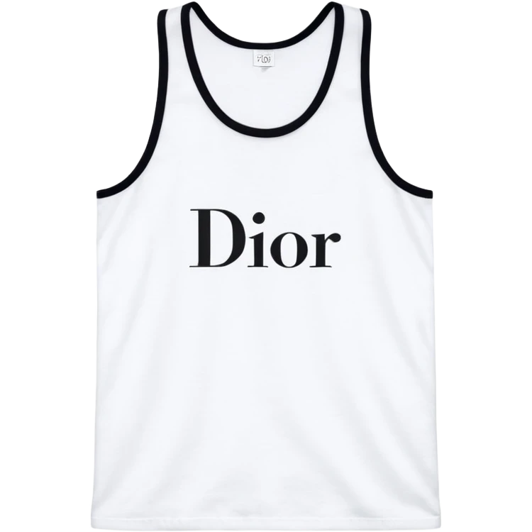 tank top with Dior on it emoji