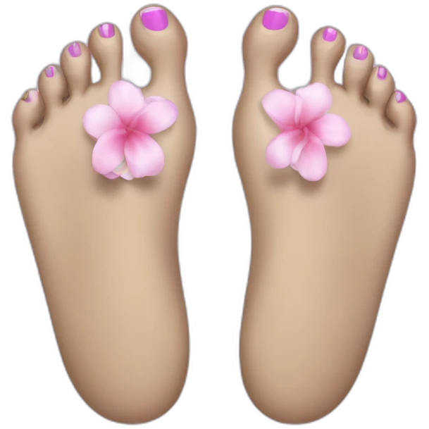 Pedicure emoji