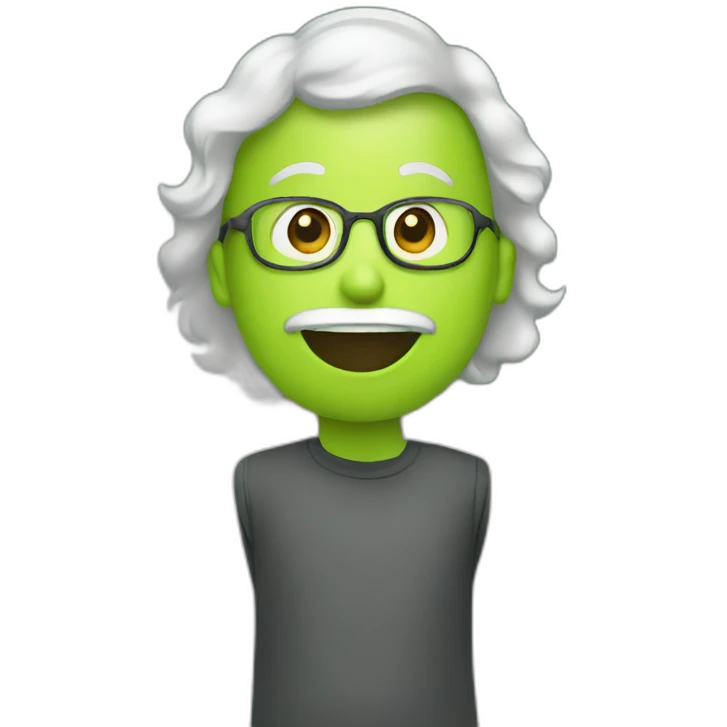green chalkboard emoji