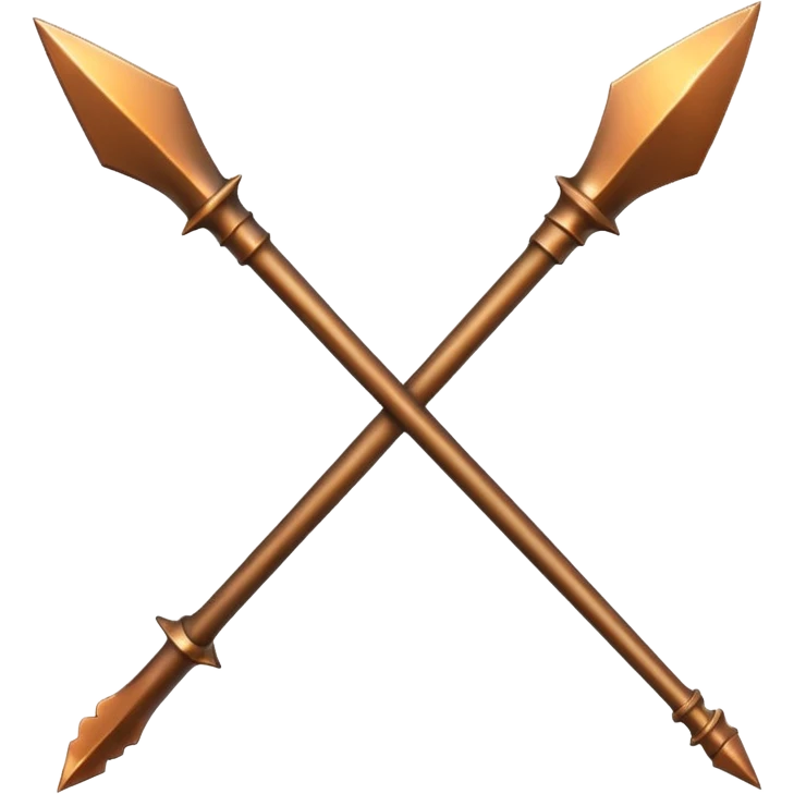 Spear emoji