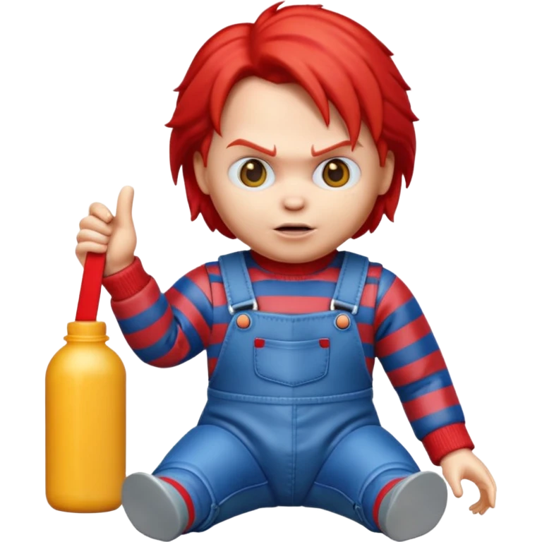 Un emojin de chuky emoji