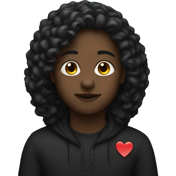 Black heart emoji