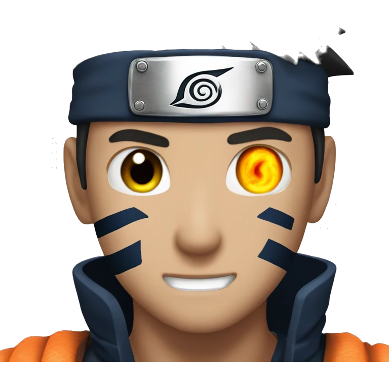 Naruto with rasengan emoji