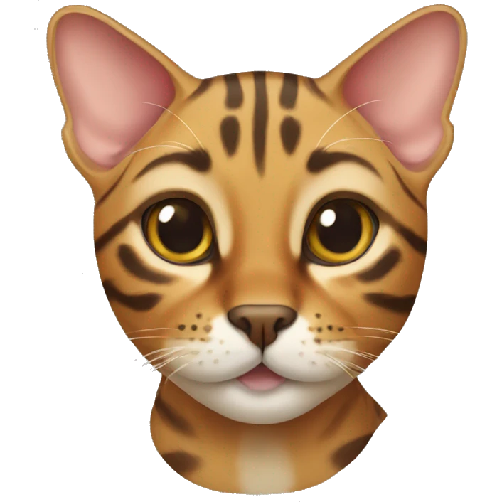 Bengal cat emoji