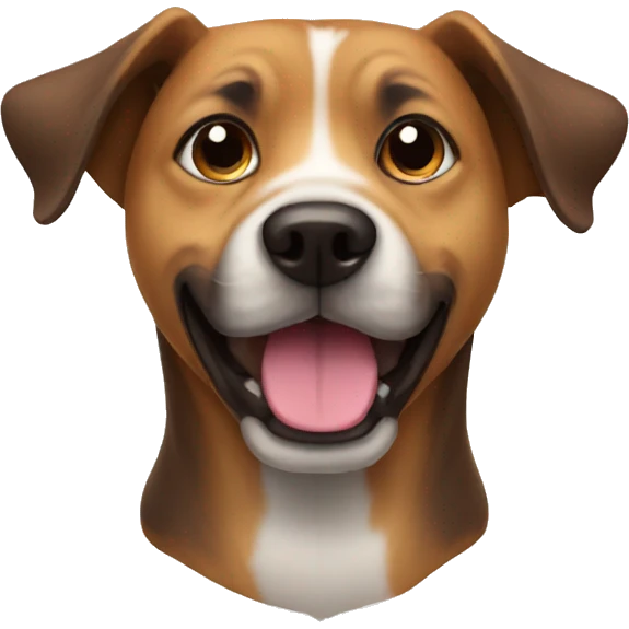 Dog fruit emoji