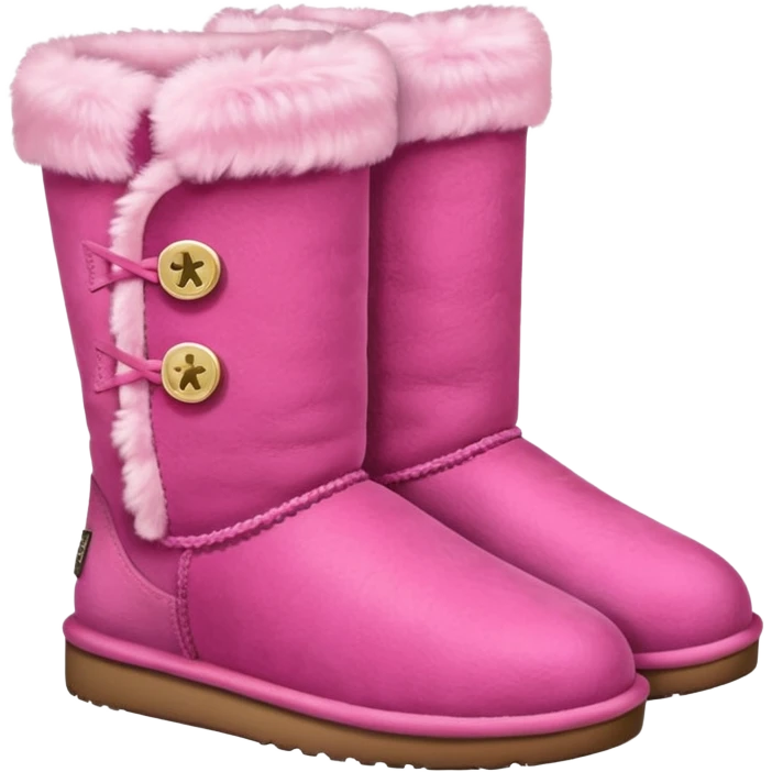 Pink Ugg  emoji