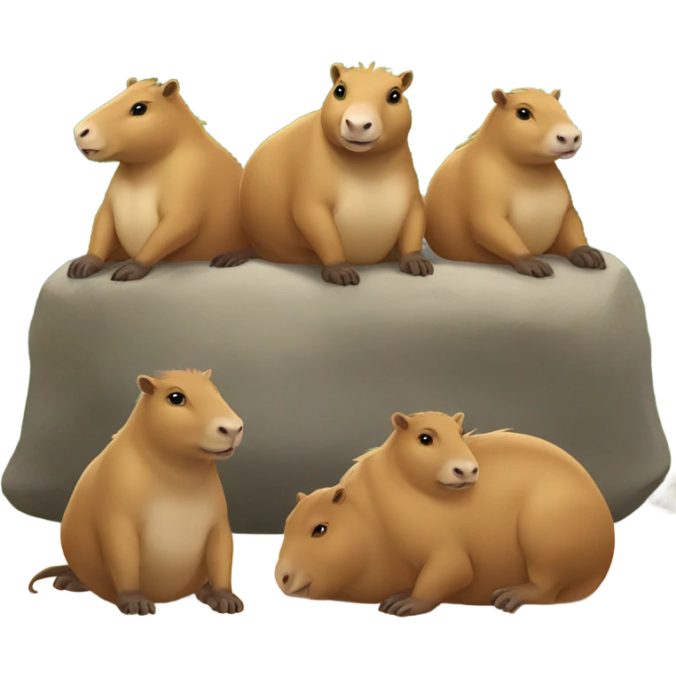 Capybaras  emoji