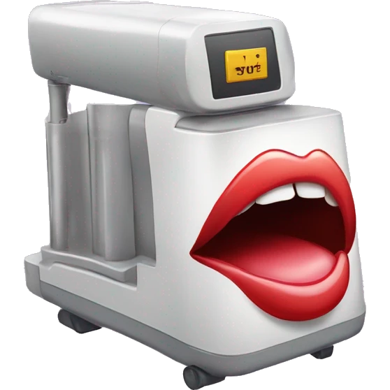 Lip Delivery Machine emoji