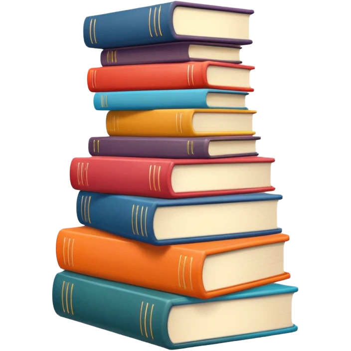Stack of Books
 emoji