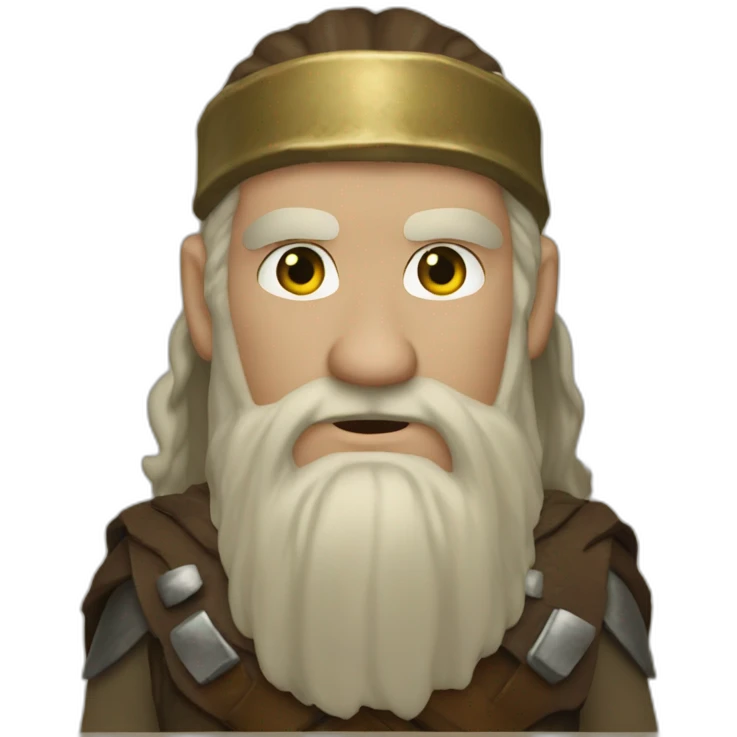 Gimli from Lord of the Rings emoji