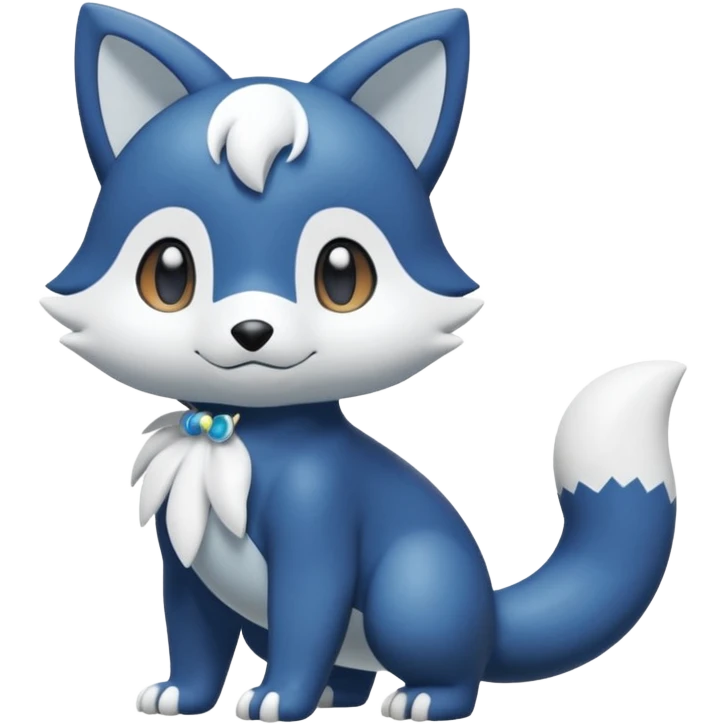 Buizel-Oshawott-Meowstic-Fakémon-hybrid-creature (full body)  emoji