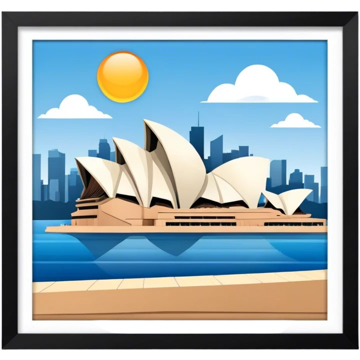 sydney opera house emoji
