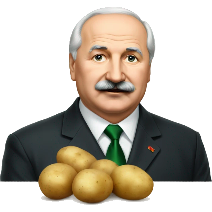Lukashenko and potatoes emoji
