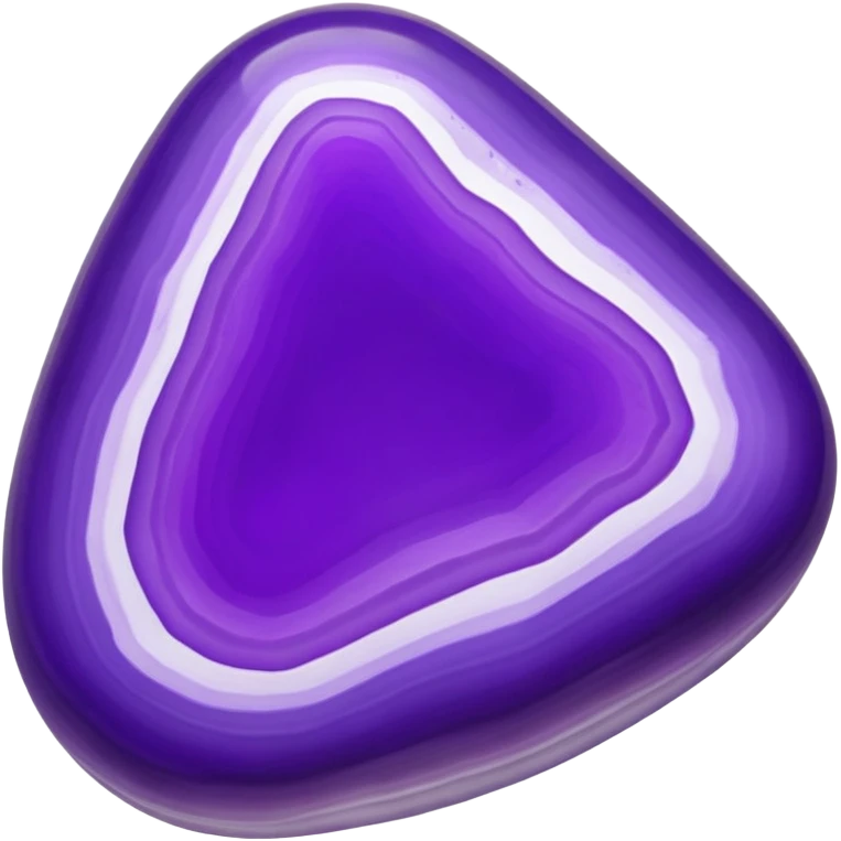 Purple agate emoji