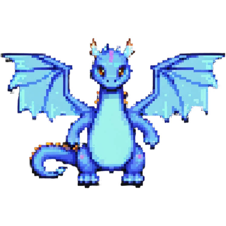 dragon with tiny wings emoji