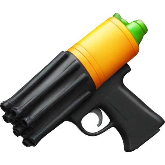 BLACK SQUIRTGUN emoji