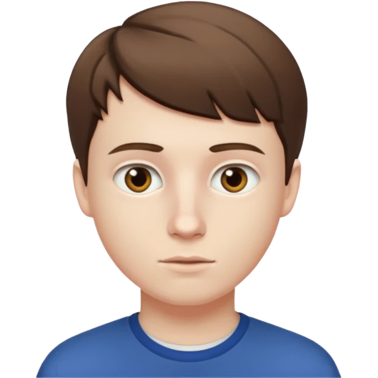 White Boy Collage Student emoji