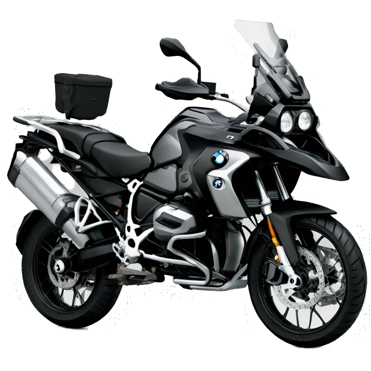 BMW gs 1200 black emoji