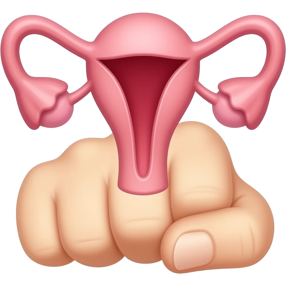 Fingering vagina emoji