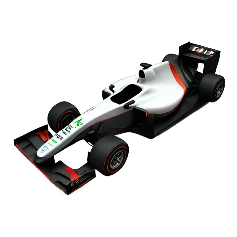 F1 car emoji
