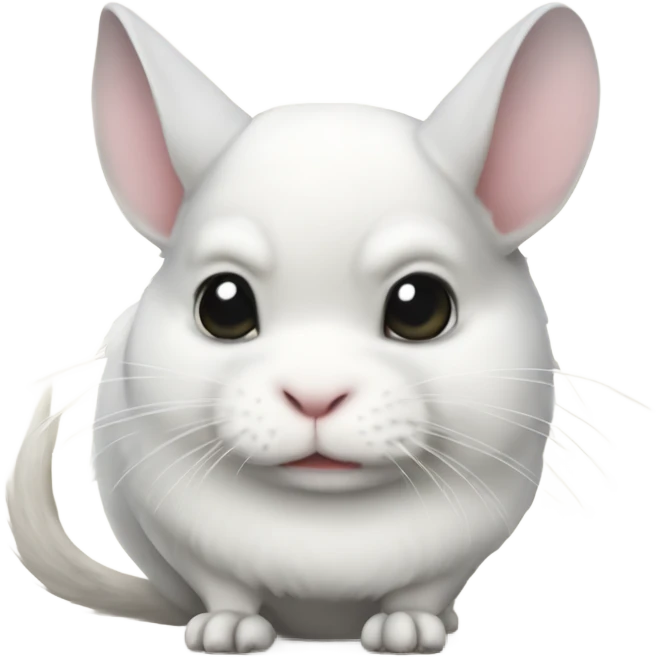 white chinchilla emoji