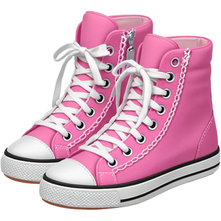 Barbie high top shoes emoji