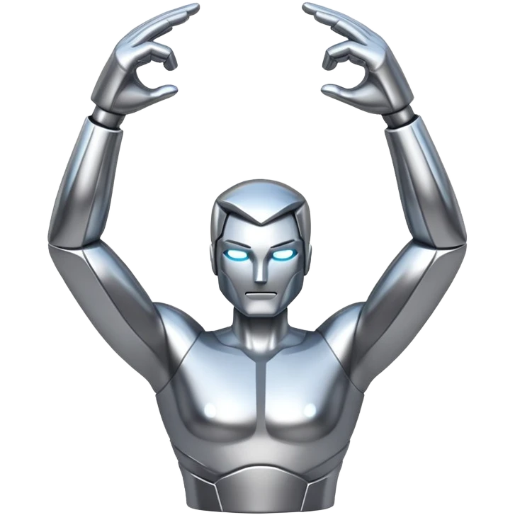 Making x with arms emoji