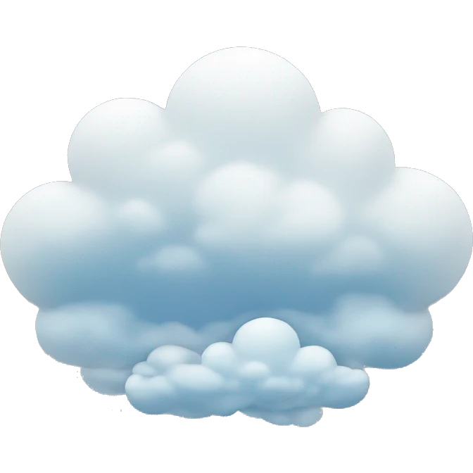 Clouds emoji