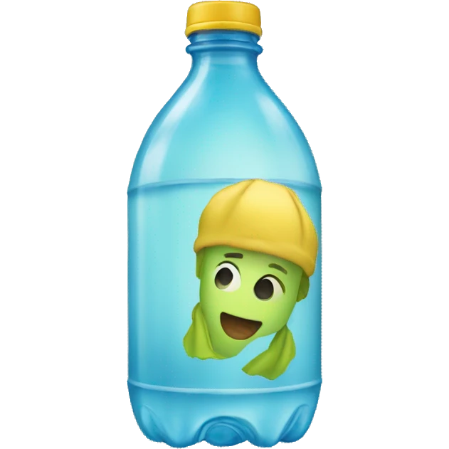 Botella de agua emoji