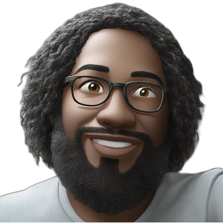 portrait of bearded man emoji